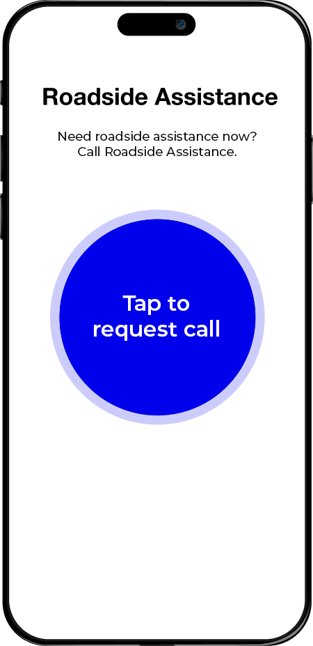 SiriusXM Connect roadside assistance service icon for real-time emergency response and vehicle safety